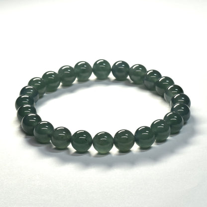 [鑑別付]グァテマラ翡翠 ブレスレット 8mm #SF040