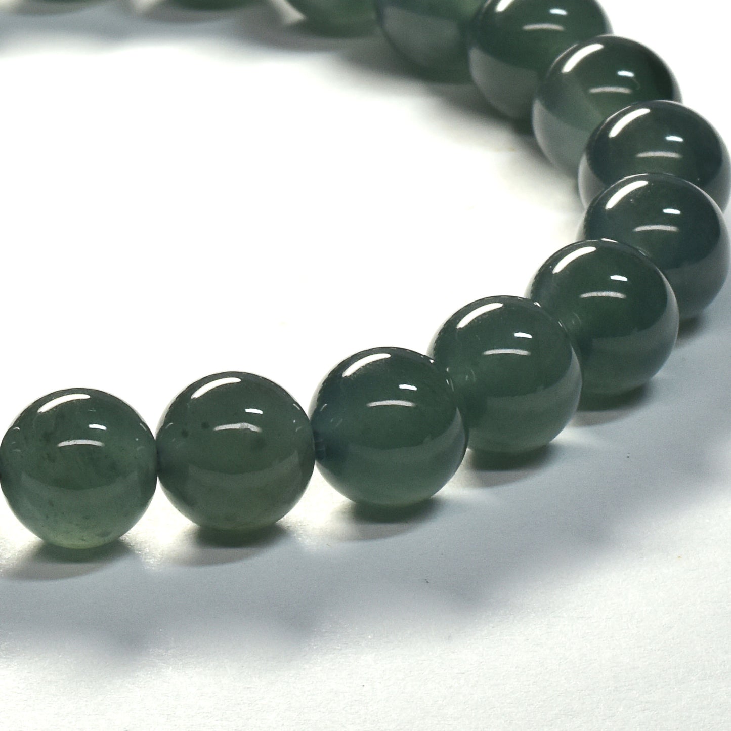 [鑑別付]グァテマラ翡翠 ブレスレット 8mm #SF040