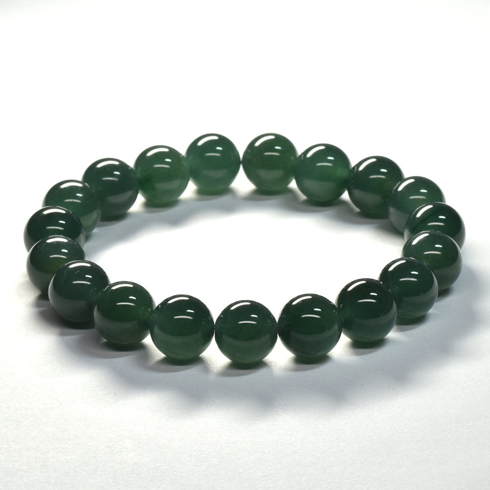 [鑑別付]グァテマラ翡翠 ブレスレット 10mm #SF041