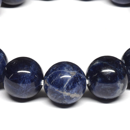 インペリアルソーダライト（山梨一級研磨士作） ブレスレット 12mm #SF067