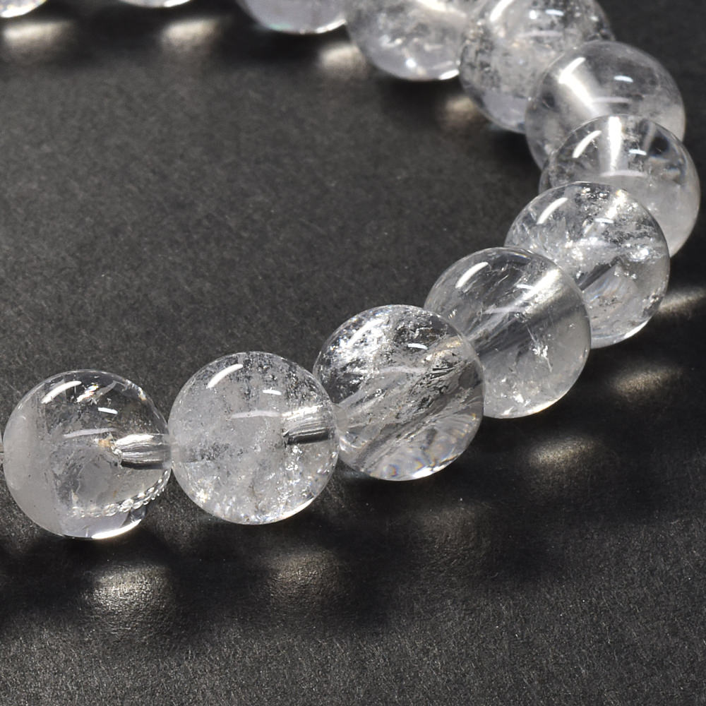 ガネーシュヒマール水晶 ブレスレット 8-9mm #SF073 - premium stone gallery