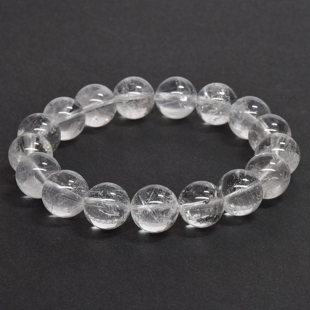 ガネーシュヒマール水晶 ブレスレット 11-12mm #SF077 - premium stone gallery