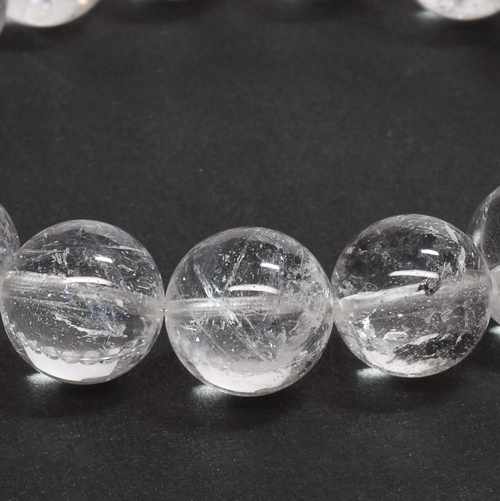 ガネーシュヒマール水晶 ブレスレット 11-12mm #SF077 - premium stone gallery