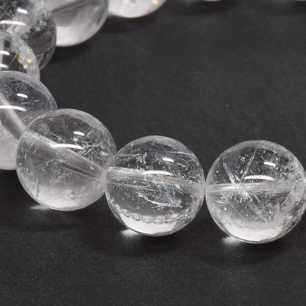 ガネーシュヒマール水晶 ブレスレット 11-12mm #SF077 - premium stone gallery