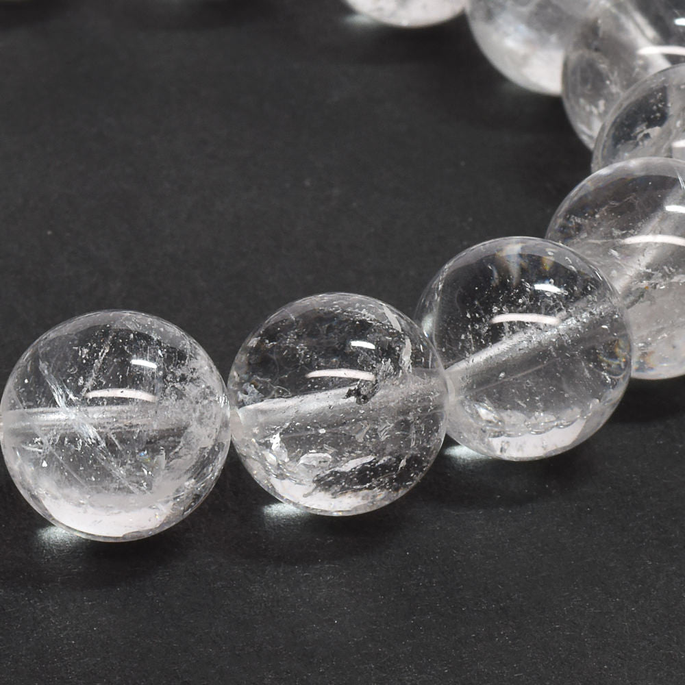 ガネーシュヒマール水晶 ブレスレット 11-12mm #SF077 - premium stone gallery