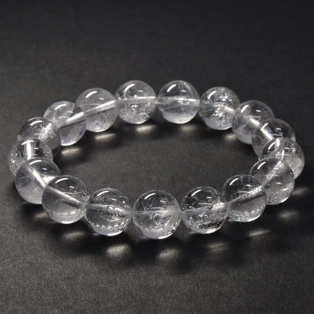 ガネーシュヒマール水晶 ブレスレット 11-12mm #SF077 - premium stone gallery