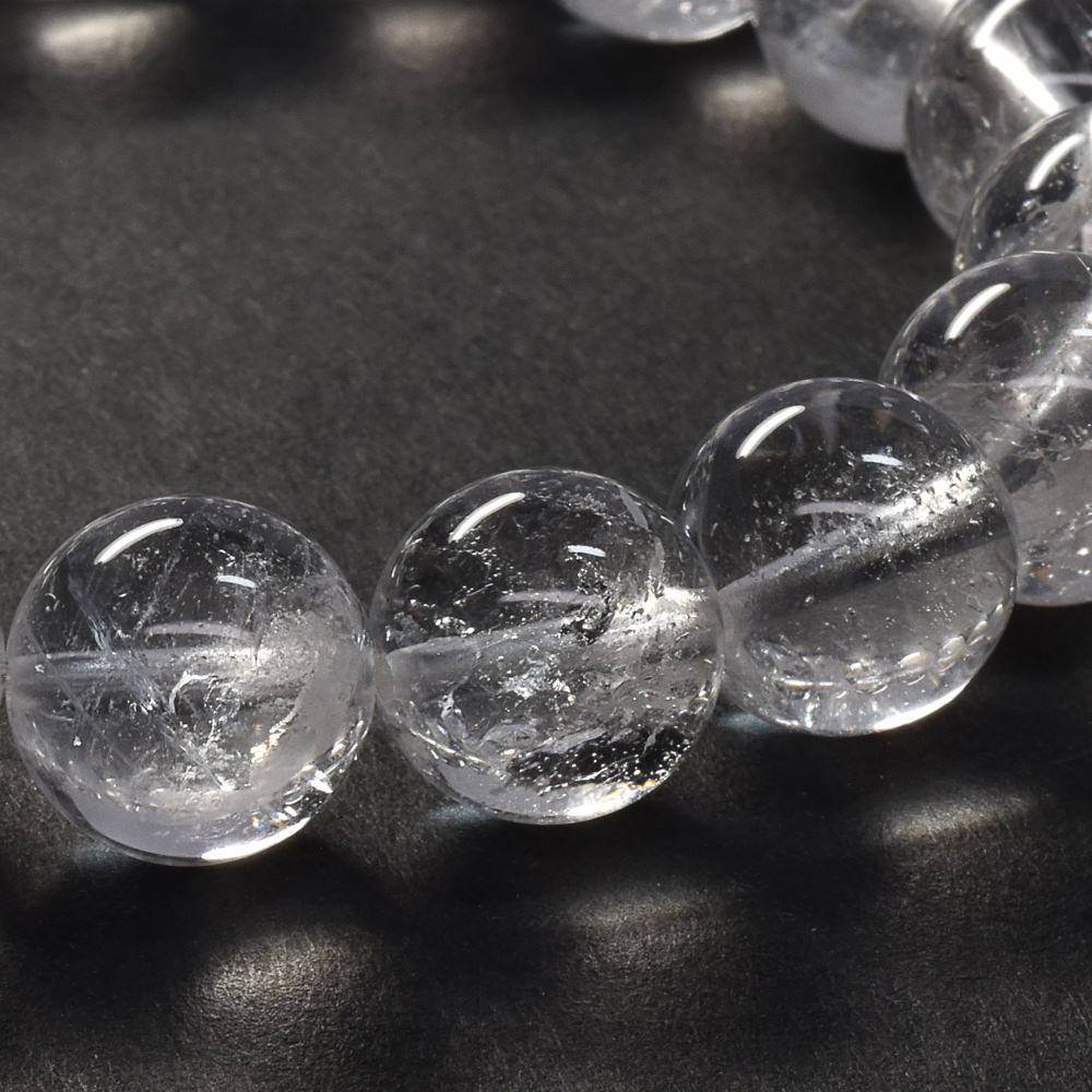 ガネーシュヒマール水晶 ブレスレット 11-12mm #SF077 - premium stone gallery