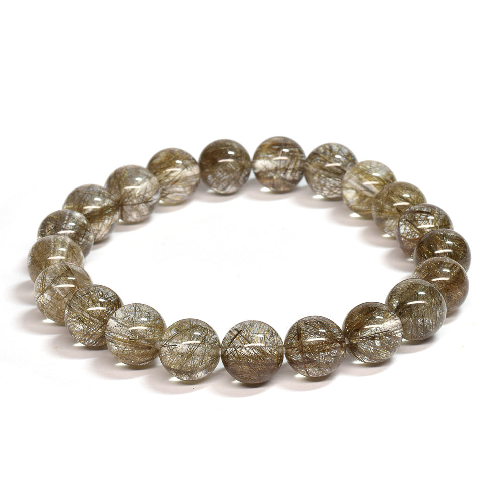 シルバールチルクォーツ ブレスレット 9-9.5mm #SF119