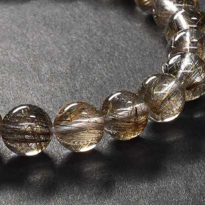 シルバールチルクォーツ ブレスレット 8.5mm #SF120