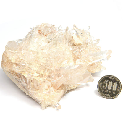 インド・サインジ渓谷産ヒマラヤ水晶 原石 123×115.8×87.3mm #SF137