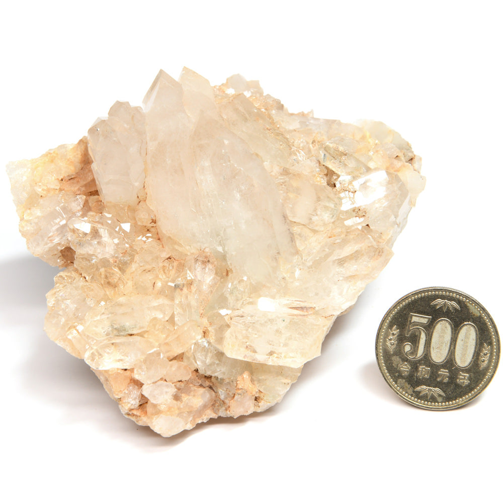 インド・サインジ渓谷産ヒマラヤ水晶 原石 93×86.5×83mm #SF138