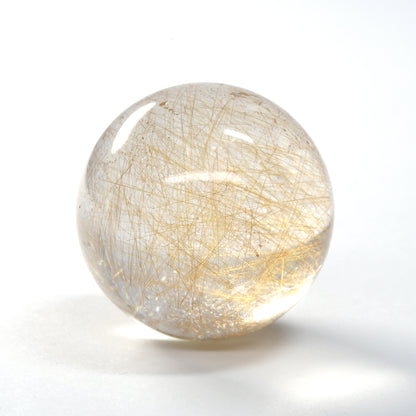 インド・マニハール産ヒマラヤ水晶  丸玉 25.6mm #SF154