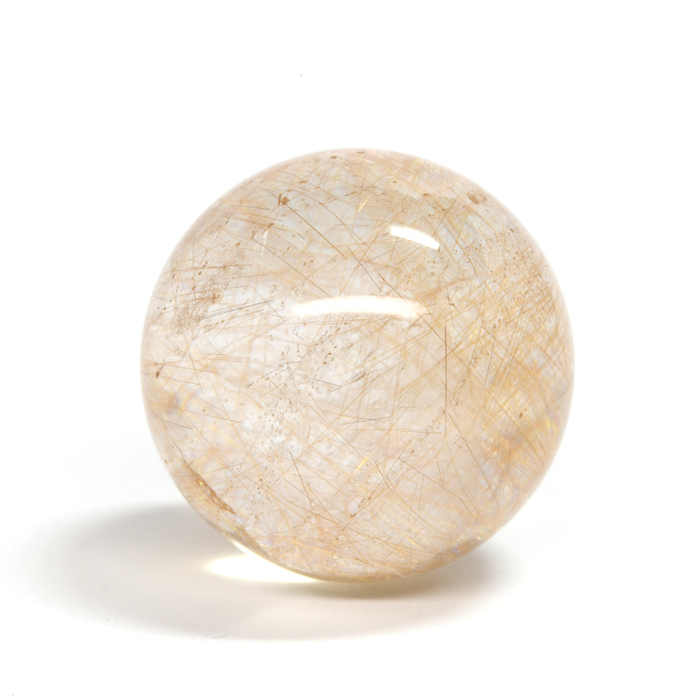 インド・マニハール産ヒマラヤ水晶  丸玉 25.6mm #SF154