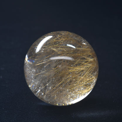 インド・マニハール産ヒマラヤ水晶  丸玉 25.6mm #SF154