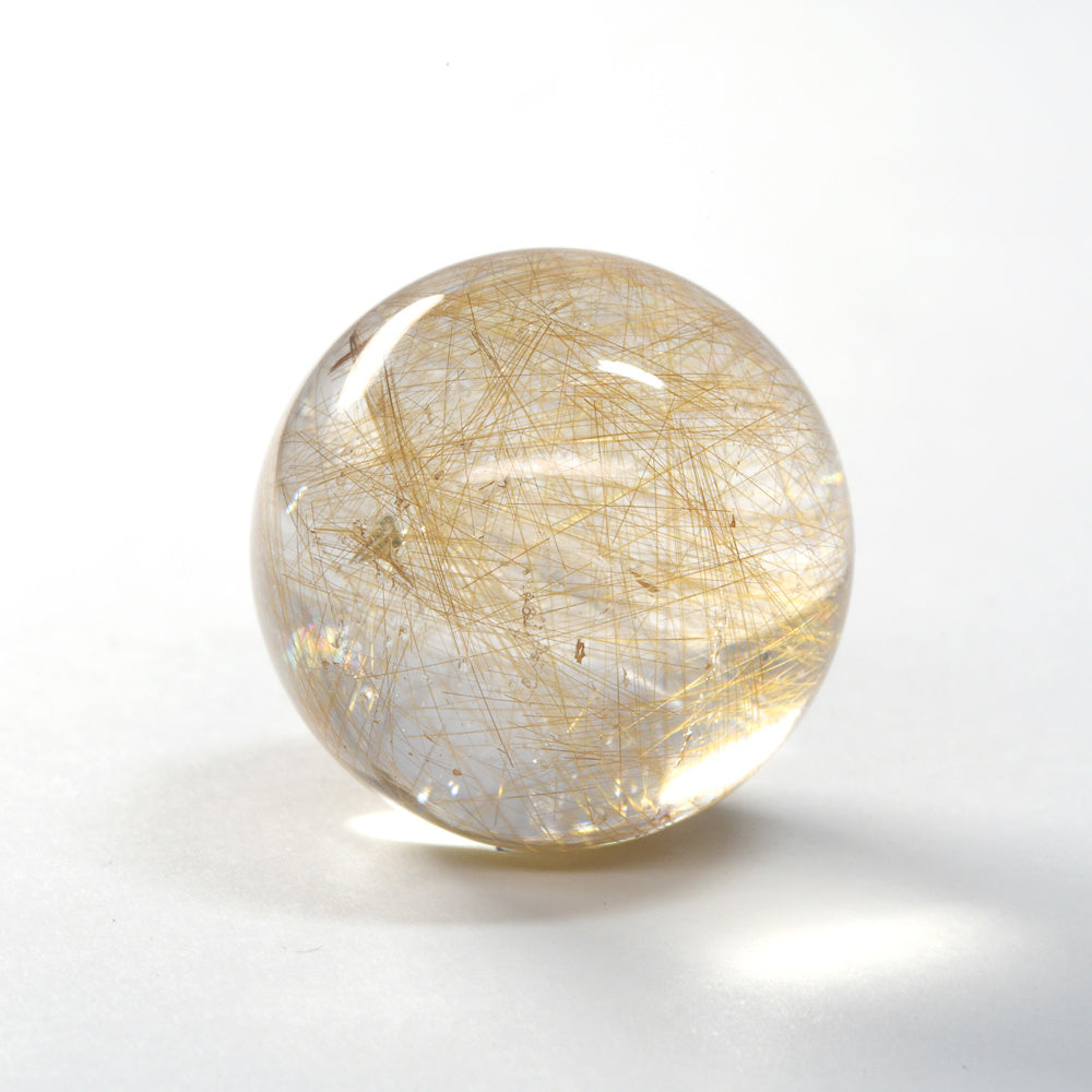 インド・マニハール産ヒマラヤ水晶  丸玉 20.4mm #SF155