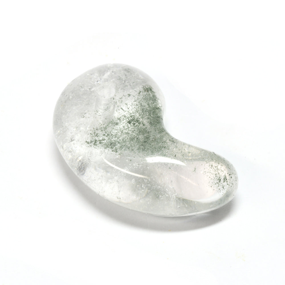 インド・マニハール産ヒマラヤ水晶  勾玉 23.8×15.3×9.8mm #SF164