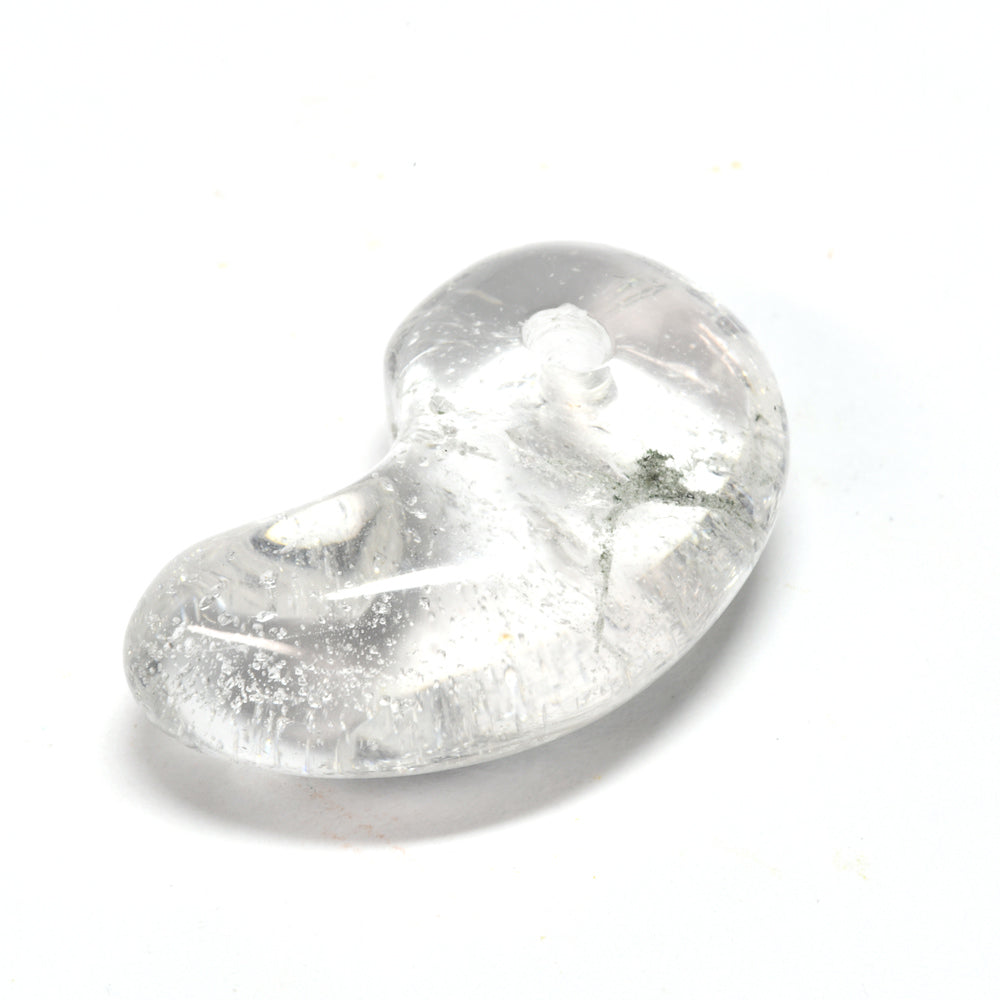 インド・マニハール産ヒマラヤ水晶  勾玉 23.9×15.5×9.8mm #SF165