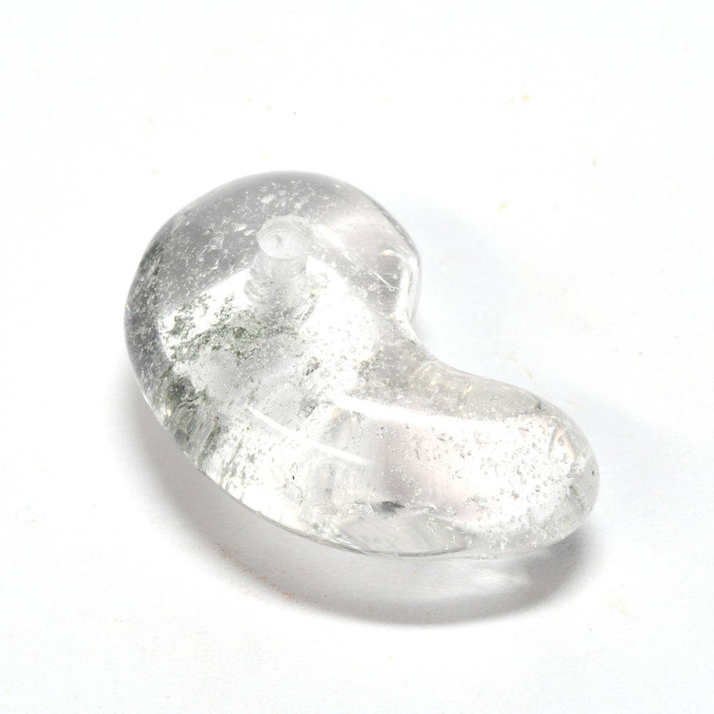 インド・マニハール産ヒマラヤ水晶  勾玉 23.9×15.5×9.8mm #SF165