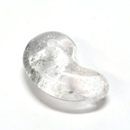インド・マニハール産ヒマラヤ水晶  勾玉 23.9×15.5×9.8mm #SF165