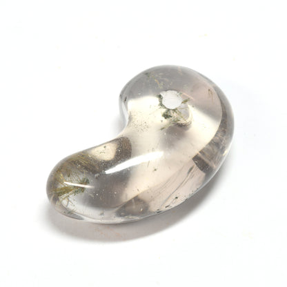 インド・マニハール産ヒマラヤ水晶  勾玉 24.8×15.3×10.3mm #SF166