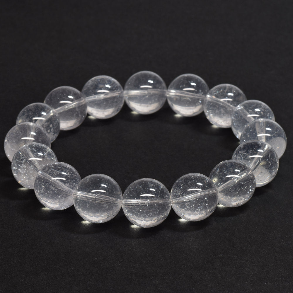[鑑別付]アベンチュリンクォーツ ブレスレット 13-13.5mm #SF183