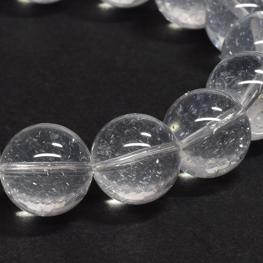 [鑑別付]アベンチュリンクォーツ ブレスレット 13-13.5mm #SF183