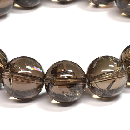 スモーキーアイリスクォーツ ブレスレット 14mm #SF246 - premium stone gallery