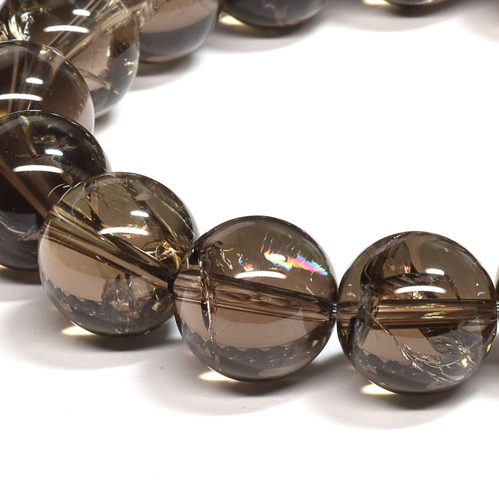 スモーキーアイリスクォーツ ブレスレット 14mm #SF246 - premium stone gallery