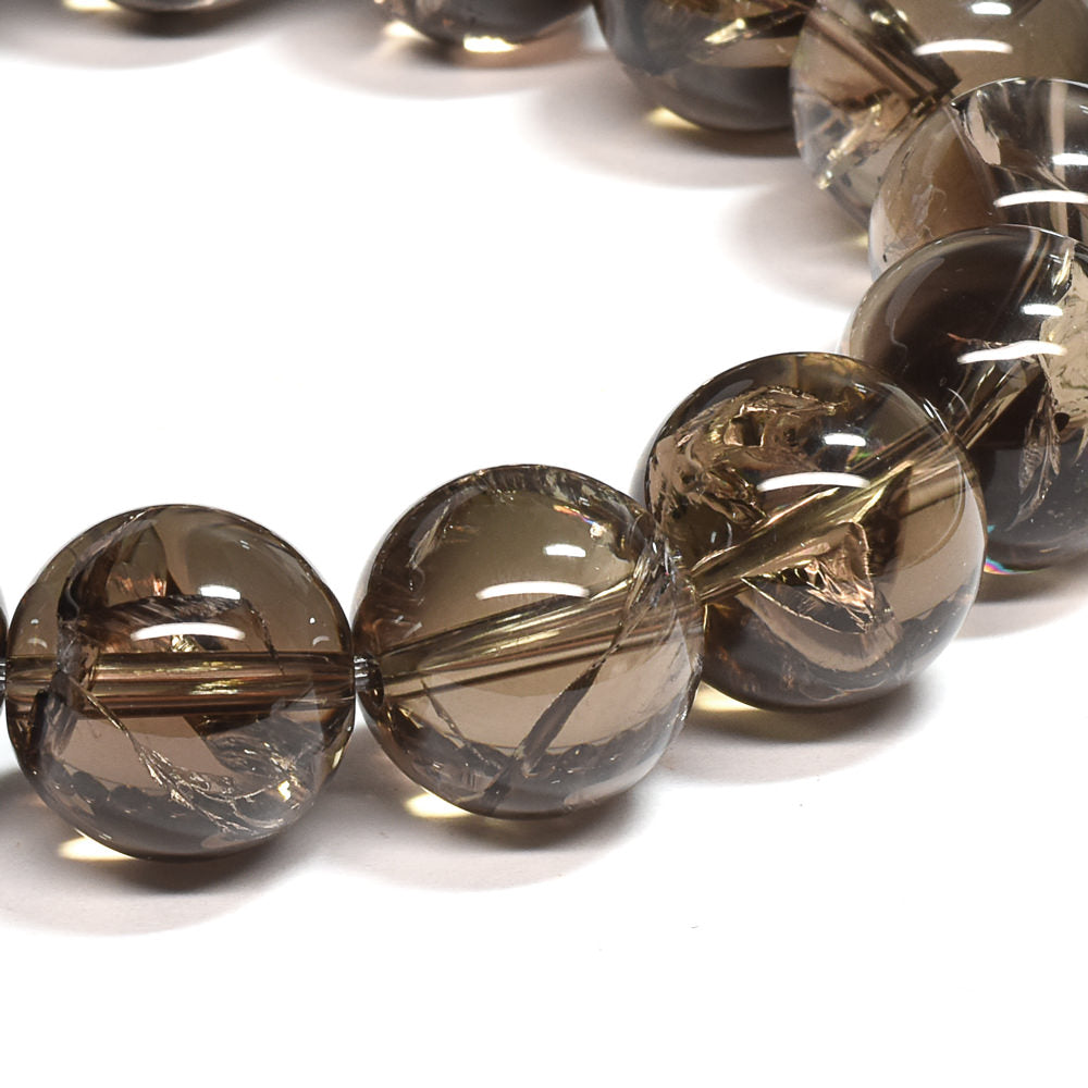 スモーキーアイリスクォーツ ブレスレット 14mm #SF246 - premium stone gallery