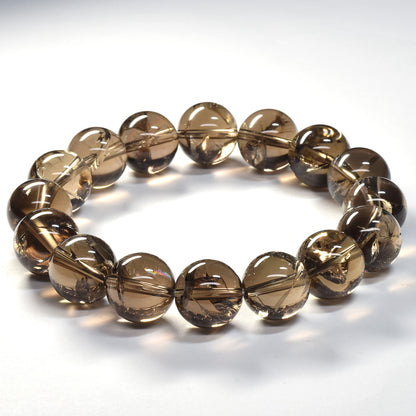 スモーキーアイリスクォーツ ブレスレット 14mm #SF246 - premium stone gallery