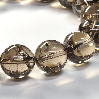 スモーキーアイリスクォーツ ブレスレット 14mm #SF247 - premium stone gallery