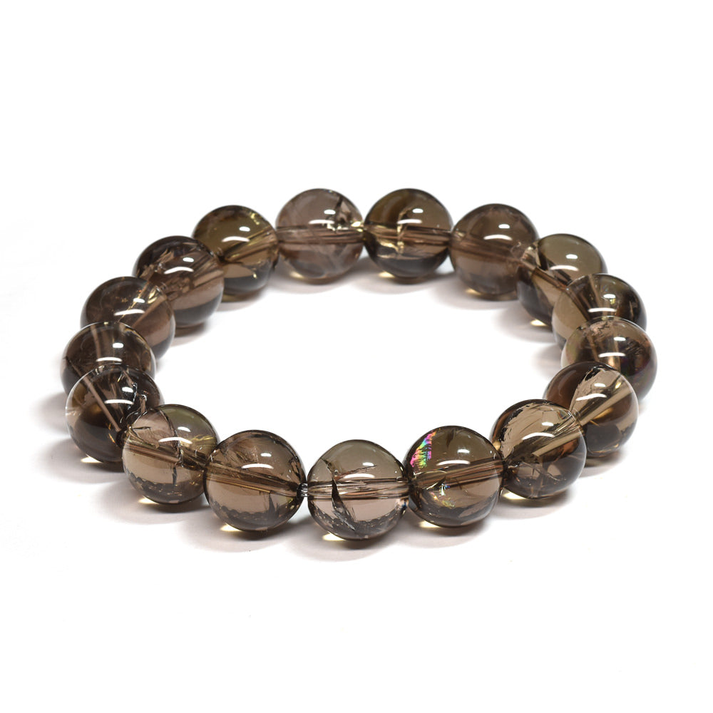 スモーキーアイリスクォーツ ブレスレット 12mm #SF248 - premium stone gallery