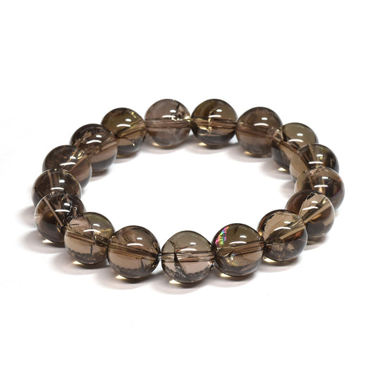 スモーキーアイリスクォーツ ブレスレット 12mm #SF248 - premium stone gallery