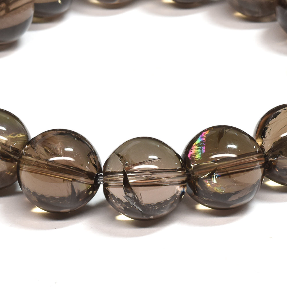 スモーキーアイリスクォーツ ブレスレット 12mm #SF248 - premium stone gallery