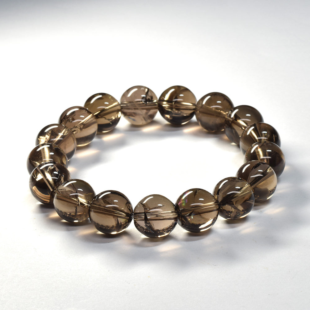 スモーキーアイリスクォーツ ブレスレット 12mm #SF248 - premium stone gallery
