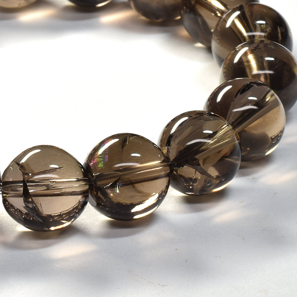 スモーキーアイリスクォーツ ブレスレット 12mm #SF248 - premium stone gallery