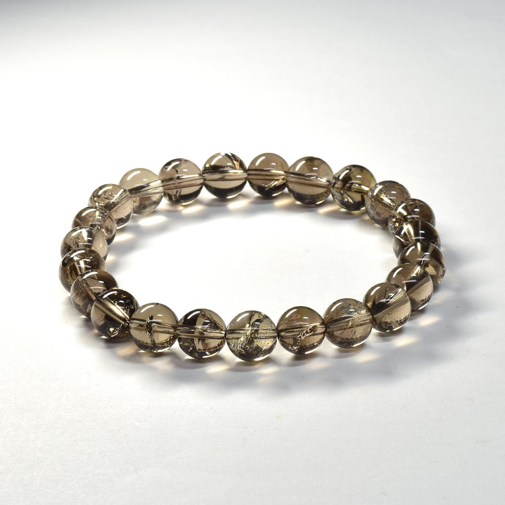 スモーキーアイリスクォーツ ブレスレット 8mm #SF251 - premium stone gallery