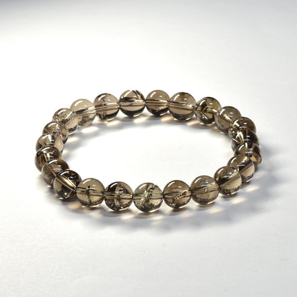 スモーキーアイリスクォーツ ブレスレット 8mm #SF251 - premium stone gallery