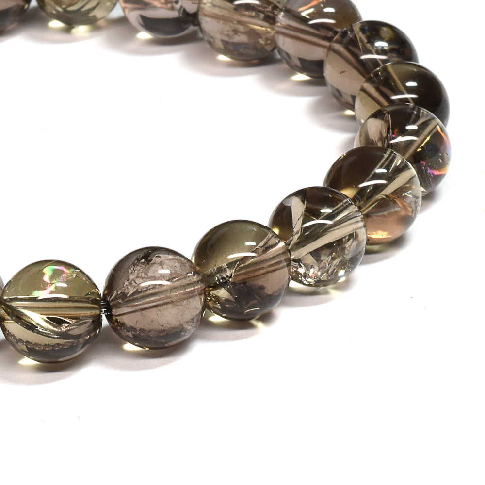 スモーキーアイリスクォーツ ブレスレット 8mm #SF252 - premium stone gallery