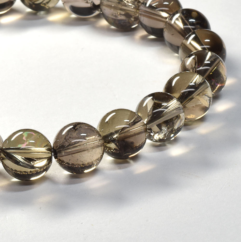 スモーキーアイリスクォーツ ブレスレット 8mm #SF252 - premium stone gallery