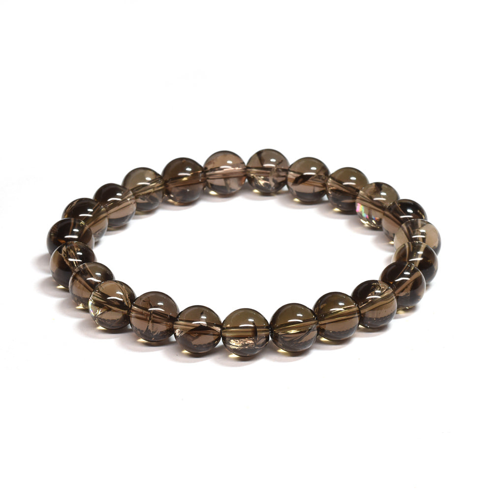 スモーキーアイリスクォーツ ブレスレット 8mm #SF253 - premium stone gallery