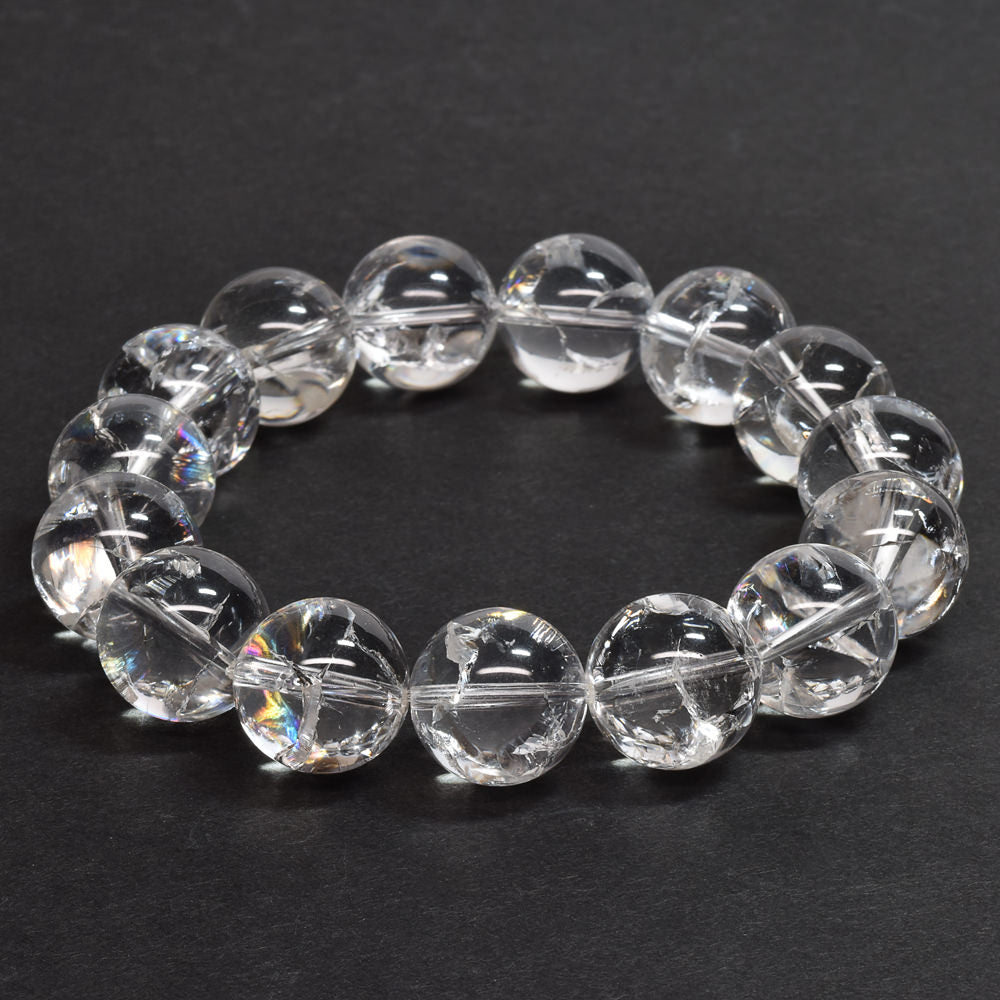 アイリスクォーツ ブレスレット 14mm #SF256 - premium stone gallery