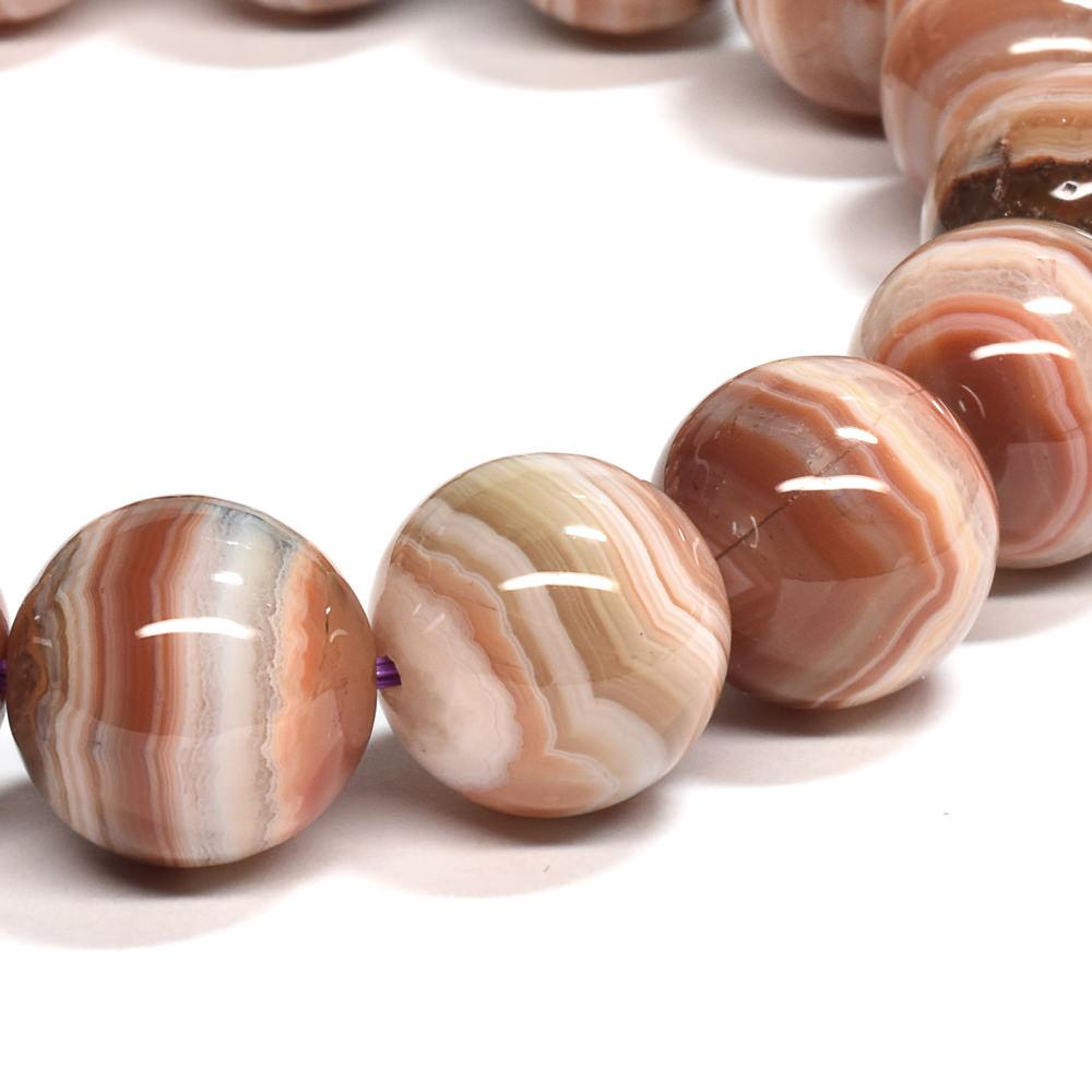 クレイジーレースアゲート ブレスレット 12.5mm #SG008