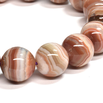 クレイジーレースアゲート ブレスレット 12.5mm #SG008