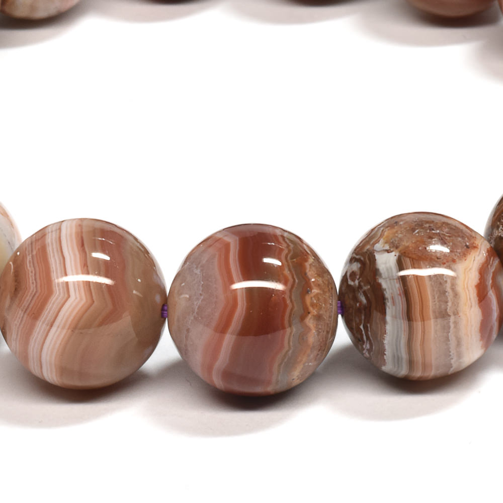 クレイジーレースアゲート ブレスレット 12.5mm #SG009