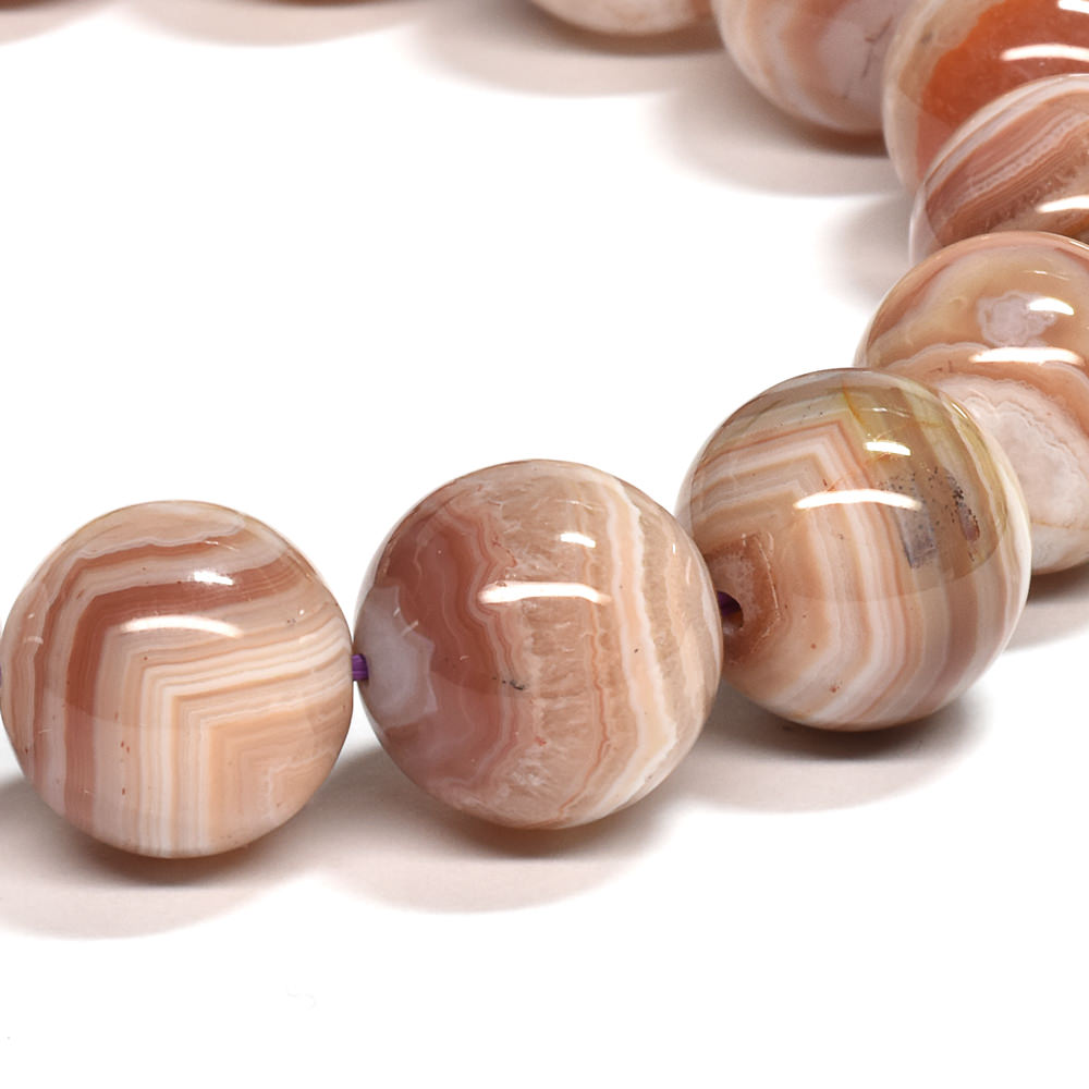 クレイジーレースアゲート ブレスレット 12.5mm #SG010