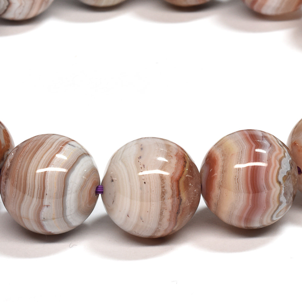 クレイジーレースアゲート ブレスレット 12.5mm #SG011