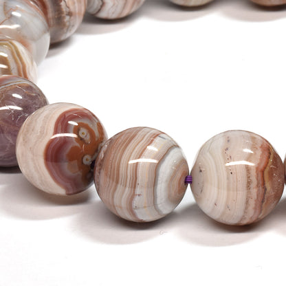クレイジーレースアゲート ブレスレット 12.5mm #SG011