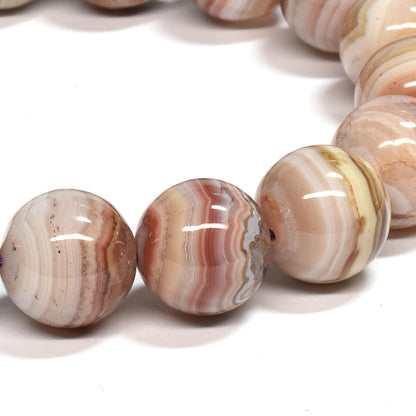 クレイジーレースアゲート ブレスレット 12.5mm #SG011