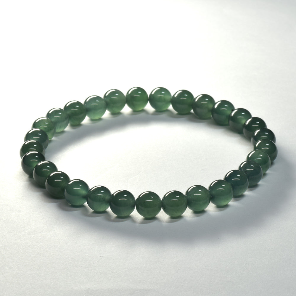 [鑑別付]グァテマラ翡翠 ブレスレット 6mm #SG021